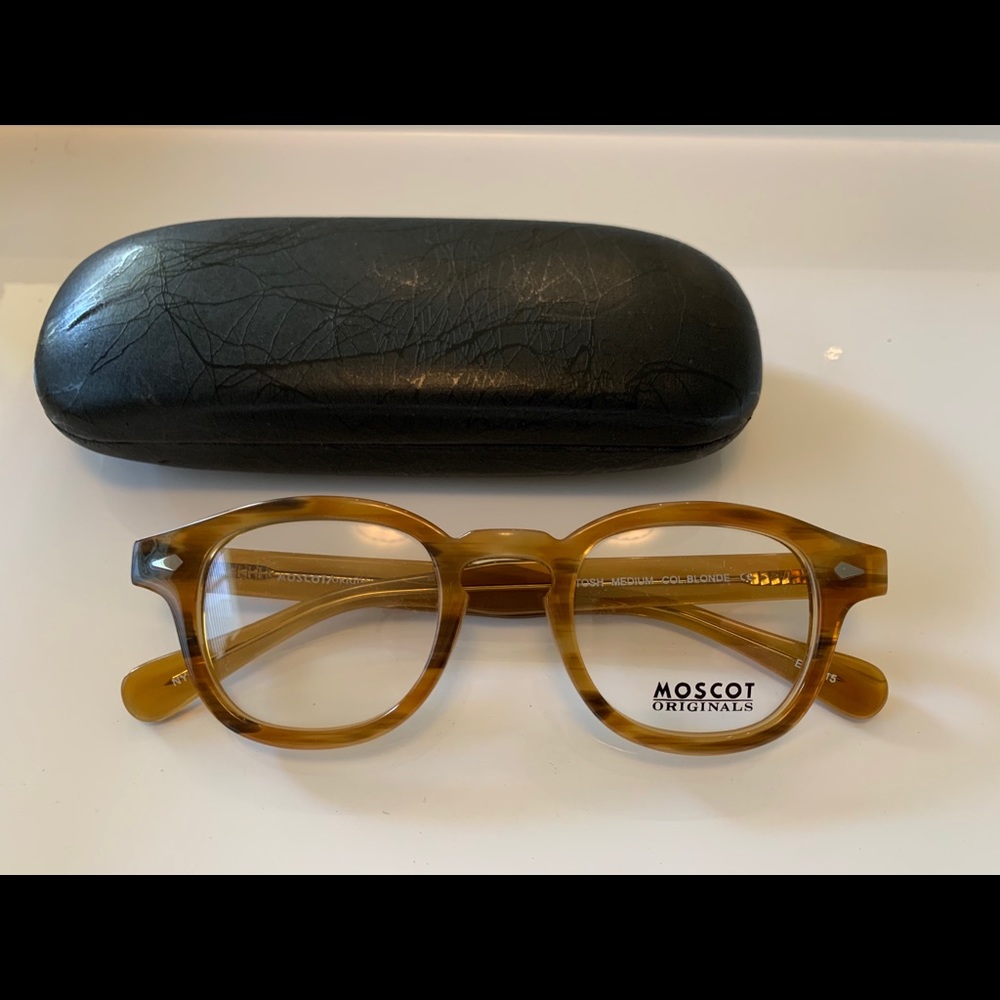 MOSCOT Lemtosh Originals Eyeglasses (Blonde)
